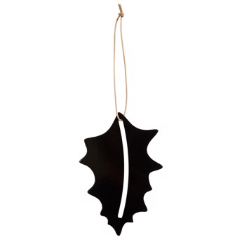 By Wirth Chrismas Hang On - Holly i Metal Black
