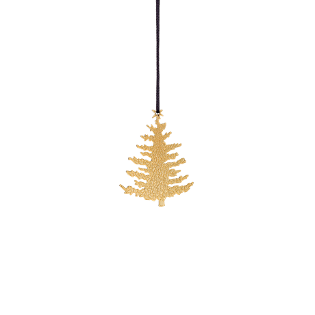 Karen Blixen Juletræ forgyldt, 7 cm
