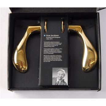 Arne Jacobsen - Messing dørhåndtag 111mm - C38