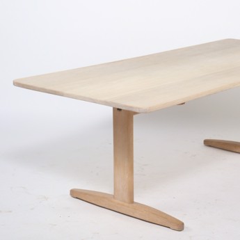 Børge Mogensen shakerbord 90 X 200 cm i massiv Eg/sæbe