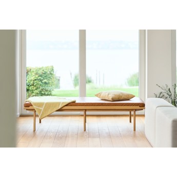 Kath Design - KA100 - Daybed med cognac hynde