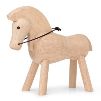 Kay Bojesen Hest i lys bøgetræ