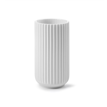 Botánico Receptor muñeca Lyngby Vase 12 cm - Hvid | Varianter i blank og mat | Lyngby Porcelæn ⇒