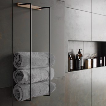 By Wirth Towel Rack - Nature Oak