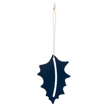 By Wirth Chrismas Hang On - Holly i Metal Blue