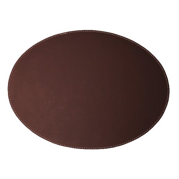 Ovale Dækkeservietter - Chokolade