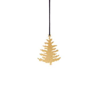 Karen Blixen Juletræ forgyldt, 7 cm