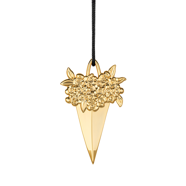  Karen Blixen  Kræmmerhus Forgyldt, 8,5 cm - Kun 1 stk. tilbage